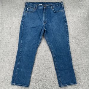 CARHARTT RN 14806 Mens Relaxed Fit Denim Jeans 40 x 30